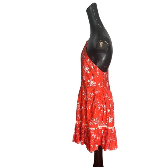 NWT Free People All Mine mini dress in red - Picture 6 of 16